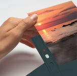 HERMA Pochettes transparentes A4 Fotophan, pour photos 13x18