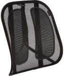 Fellowes support dorsal en maille Office Suites, noir,